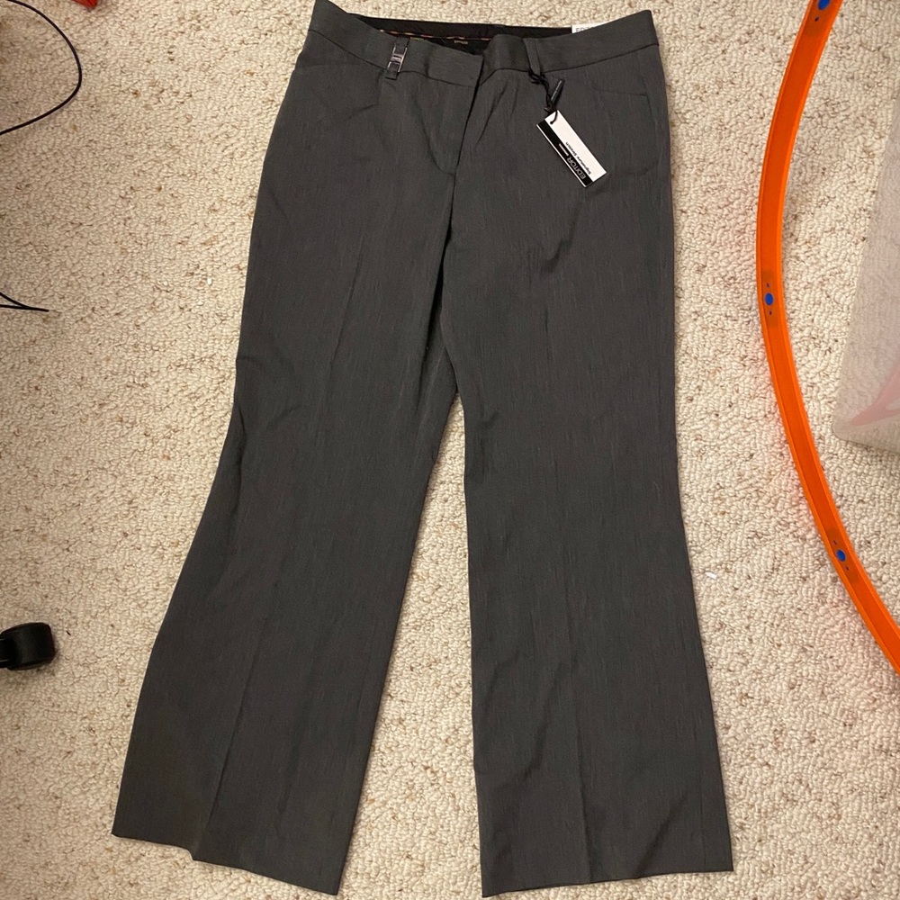 Express grey editor pants size 10
